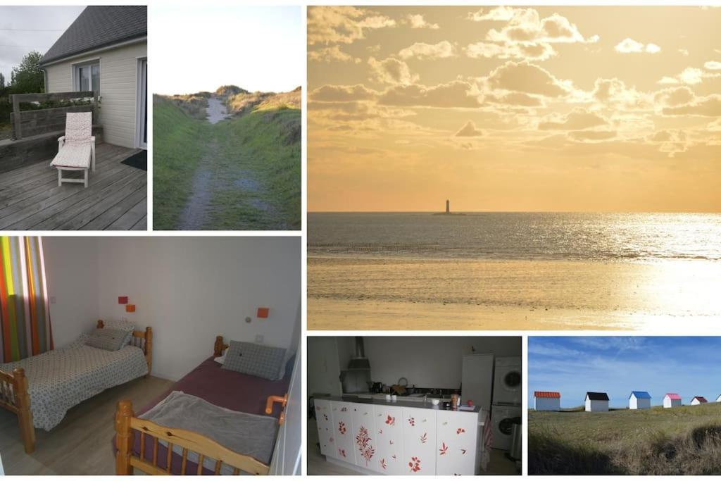 Maison Bord De Mer Individuel Gouville-sur-Mer Extérieur photo